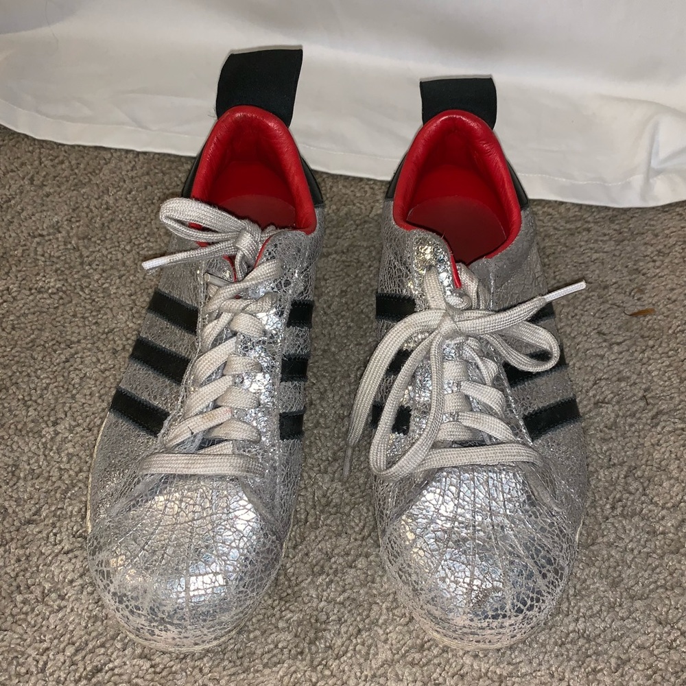 Adidas metallic Sam Smith style